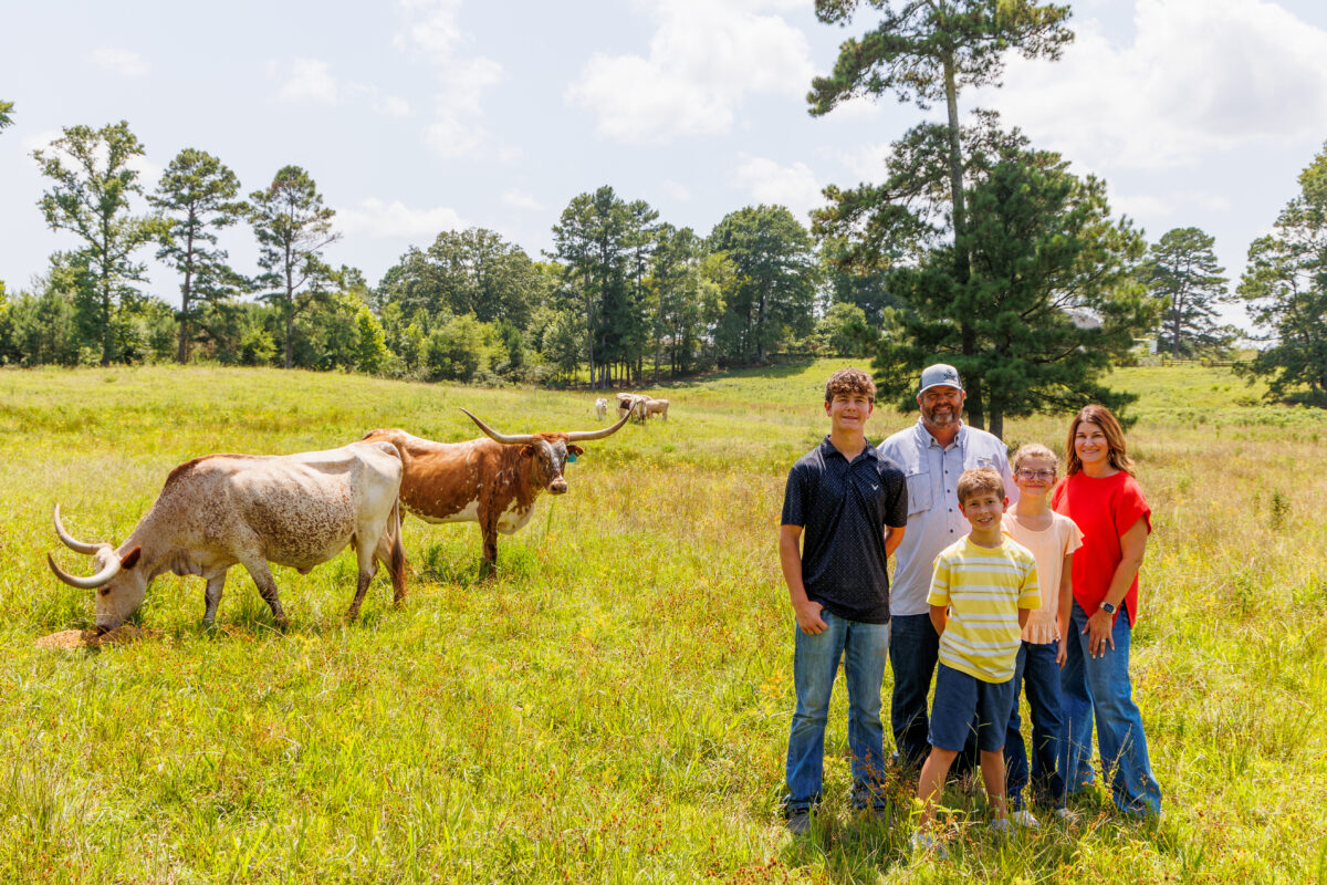 REIGNING ARKANSAS FARM FAMILY OF THE YEAR