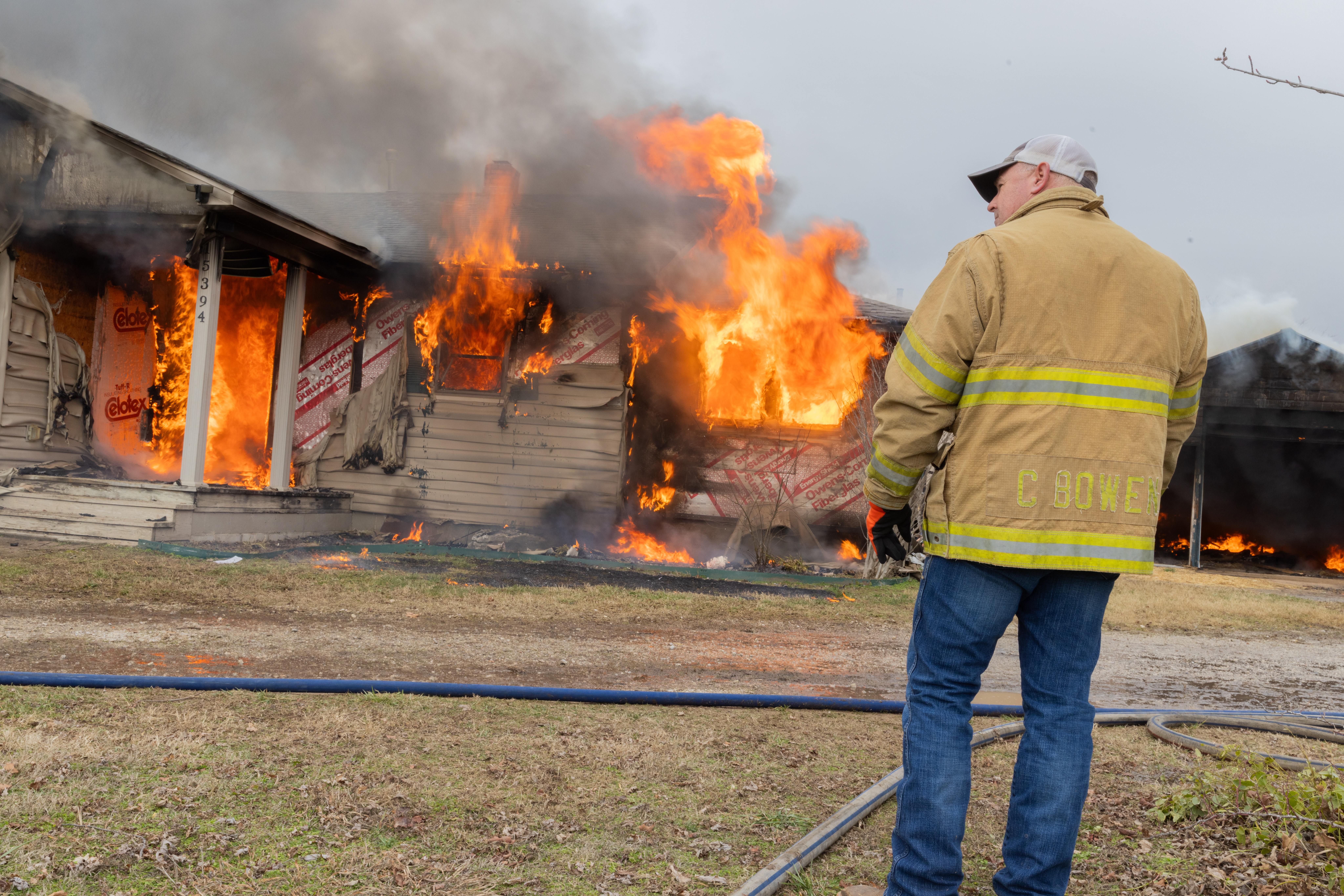 A DAY IN THE LIFE OF RURAL FIREFIGHTER CLINT BOWEN
